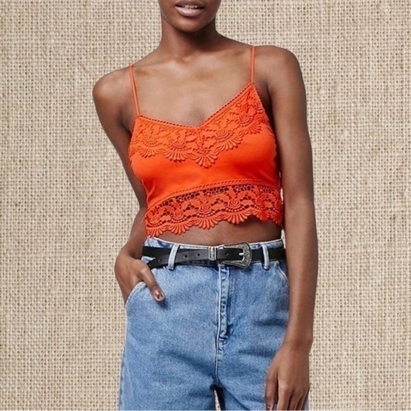 Orange tank top​ - Picture 1 of 2